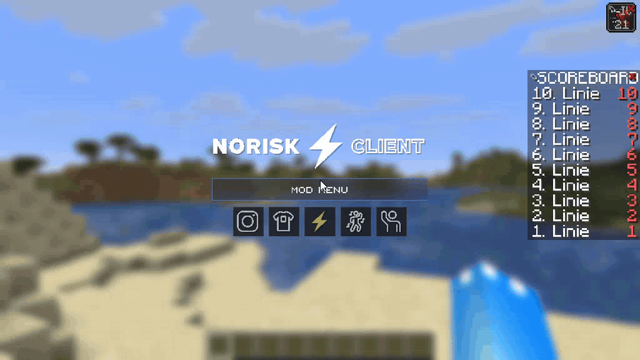 HUD mods built right in